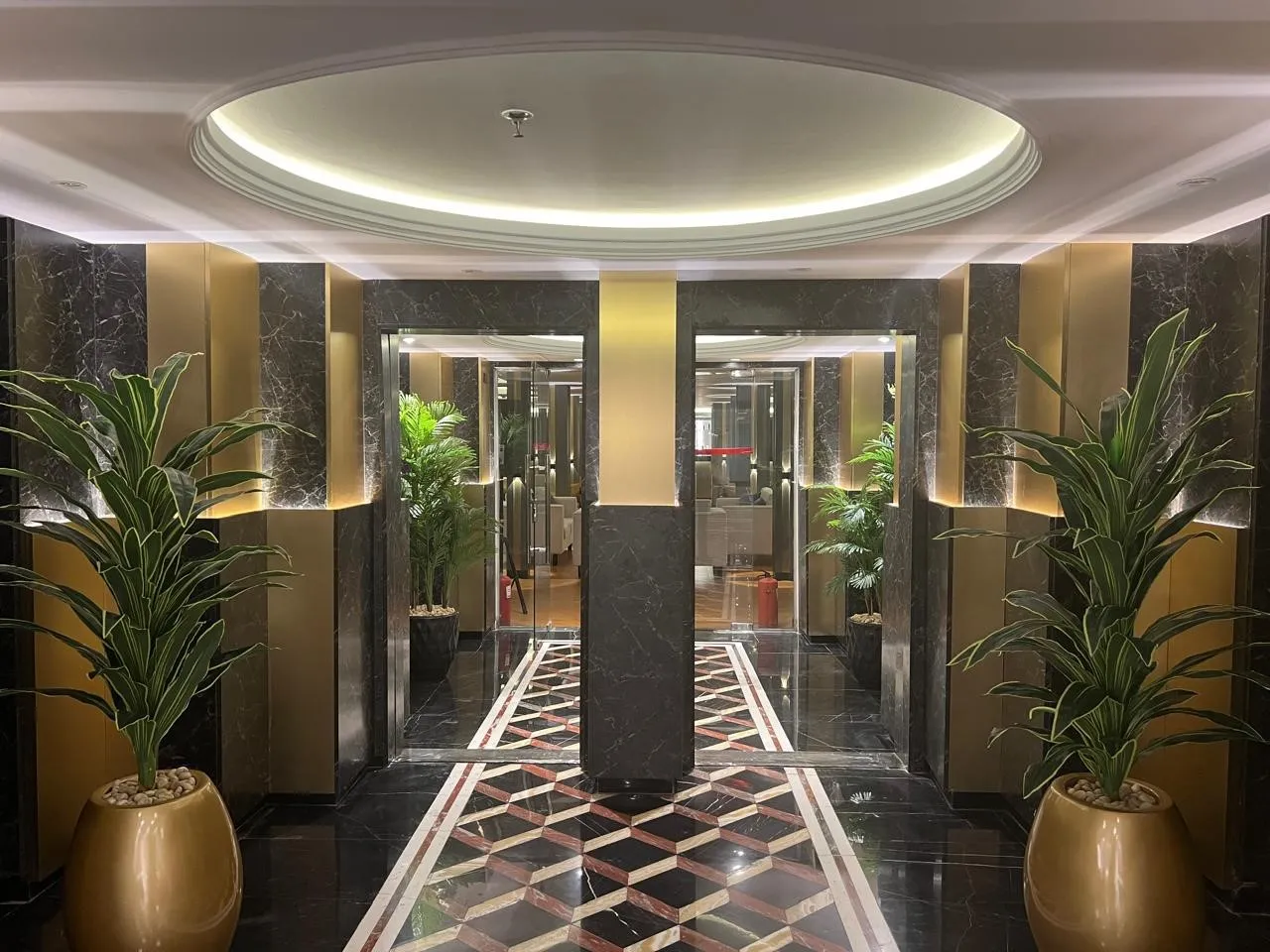 Lounge aboard the Ciela Nile cruise